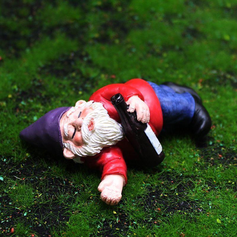 Perfect Fun Drunk Gnomes For Any Garden