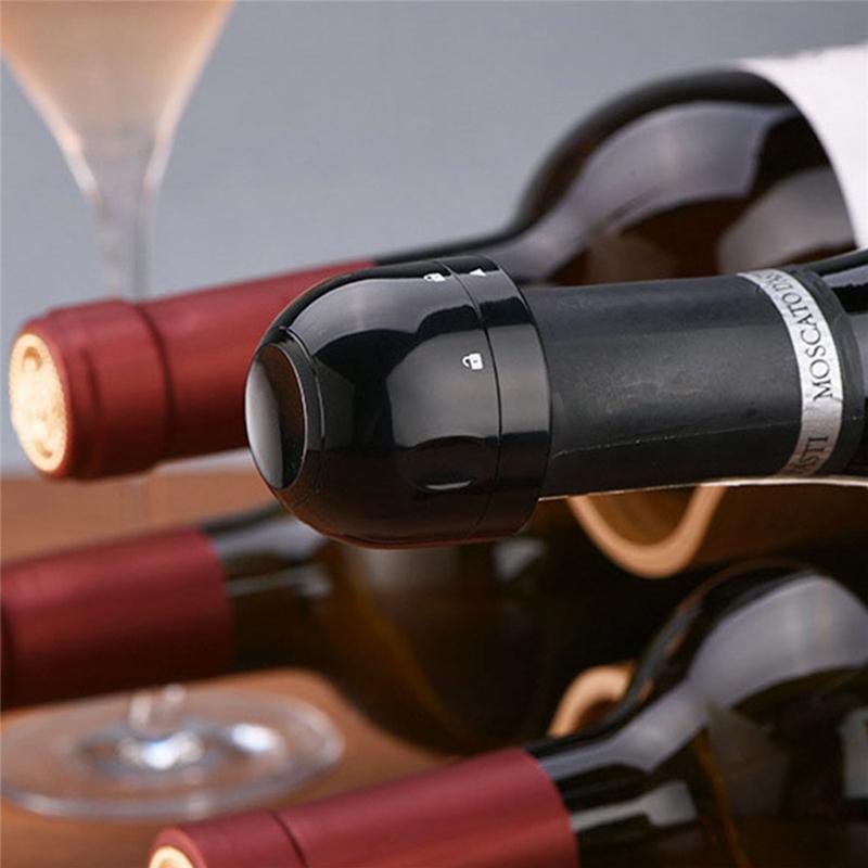 Reusable Leakproof Silicone Sealed Champagne Wine Bottle Stopper