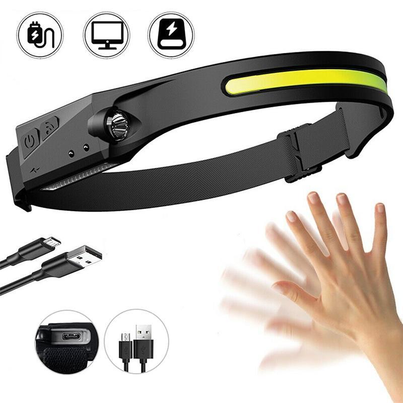 USB Rechargeable LED Headlamp