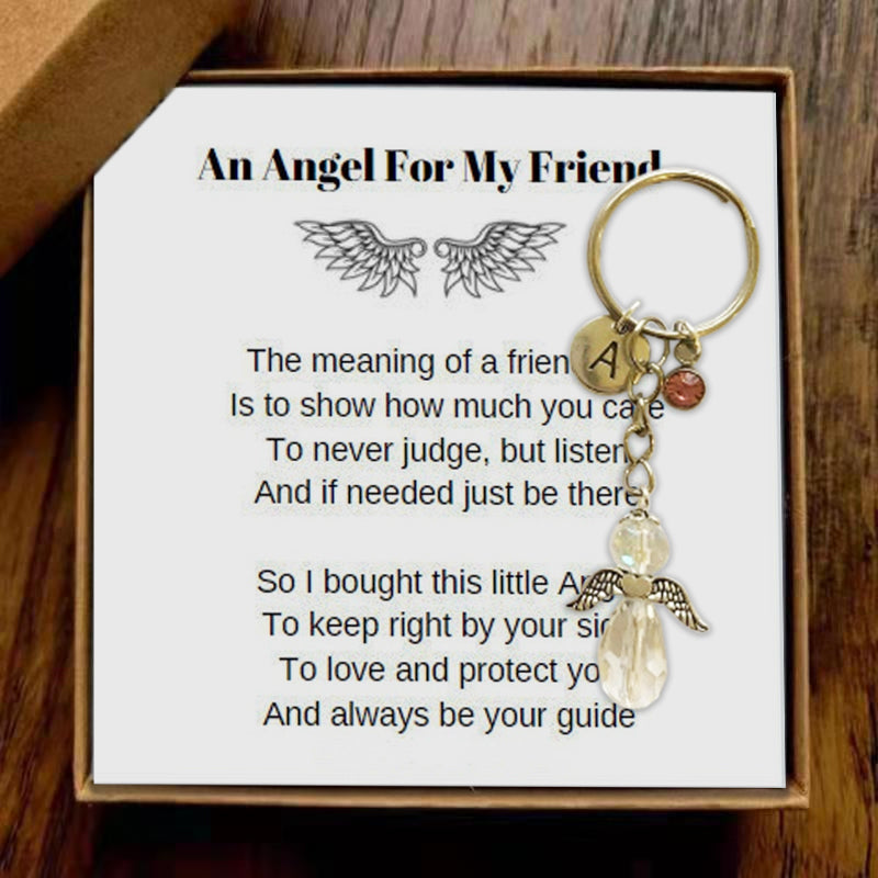 Guardian Angel Keychain for My Friend