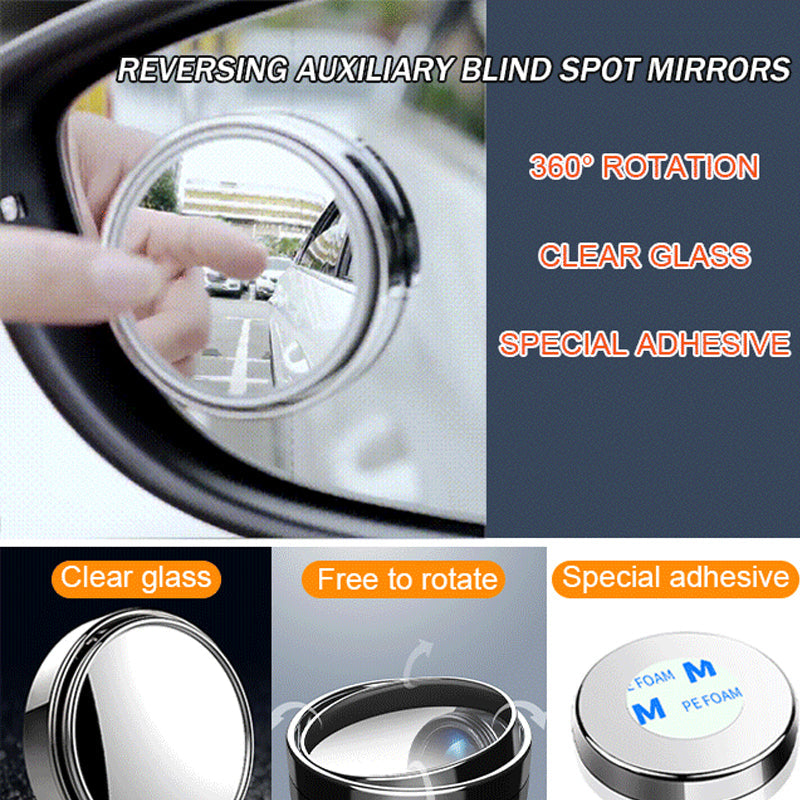 🚗Reversing Auxiliary Blind Spot Mirrors🚗