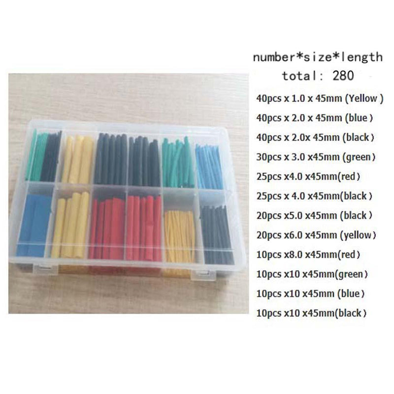 USB Cable Heat Shrinkable Tube (280PCS)