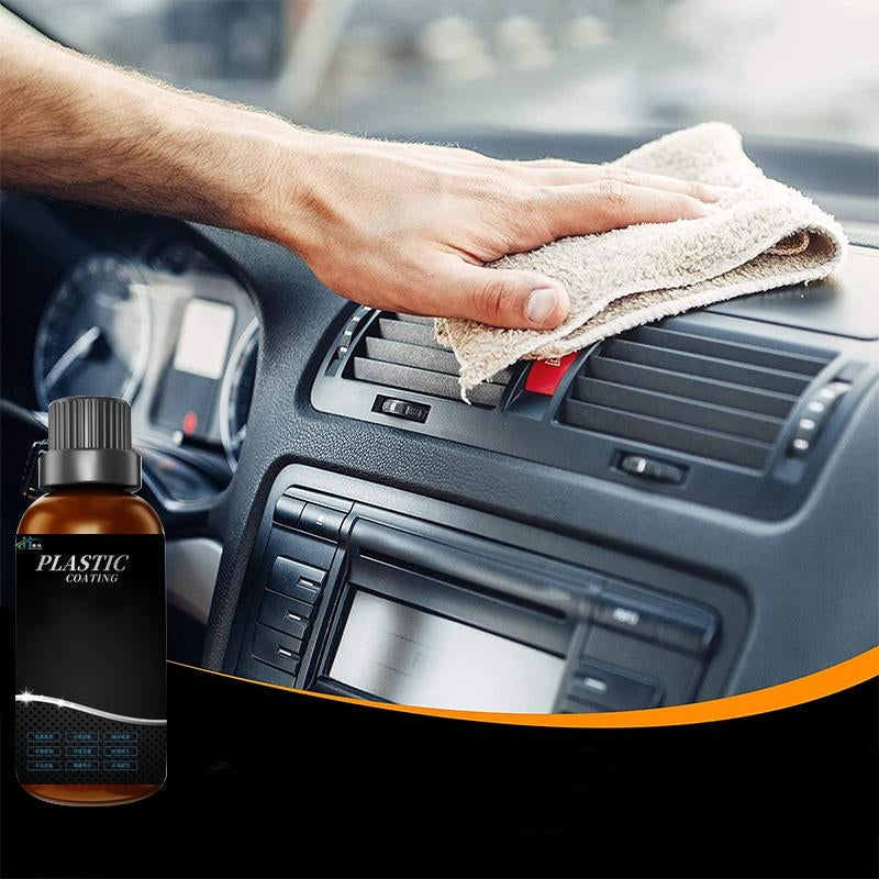 ✨🚗Car Interior Plastic Parts Renewed Restore Agent Refurbished Liquid 200 ML