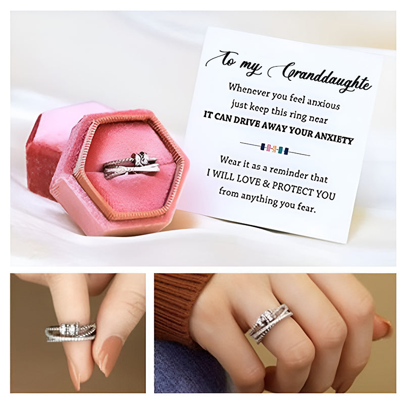 🎁Best Gift To My Daughter/Granddaughter-Fidget Ring