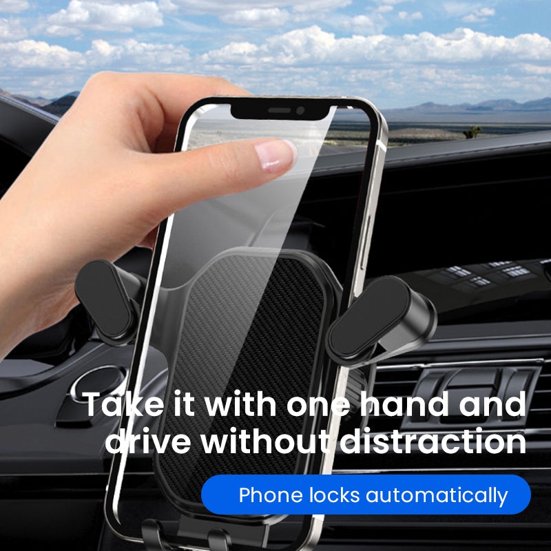 Hook Mount Car Mobile Phone Bracket 360° Rotation