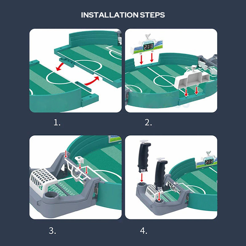 Mini Tabletop Soccer Game, Desktop Interactive Football Board Game