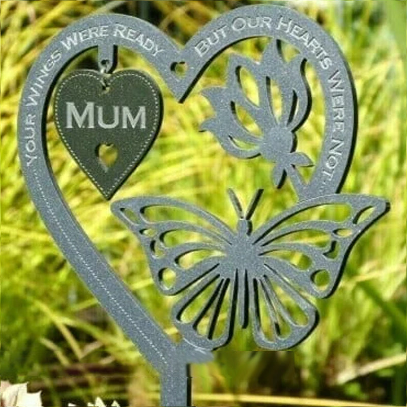 🦋Memorial Gift Butterfly Ornament - Garden Memorial Plaque