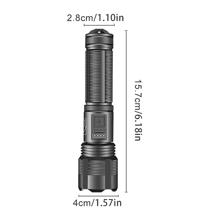 🔦Up to 52% OFF🔦Waterproof Usb Rechargeable Glare Flashlight