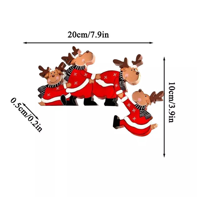 Funny Christmas Door Frame Decorations