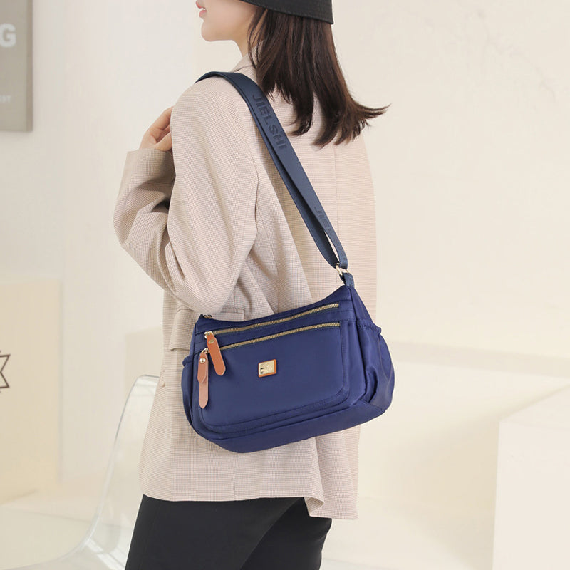 Multi-compartment Shoulder Bag for Ladies