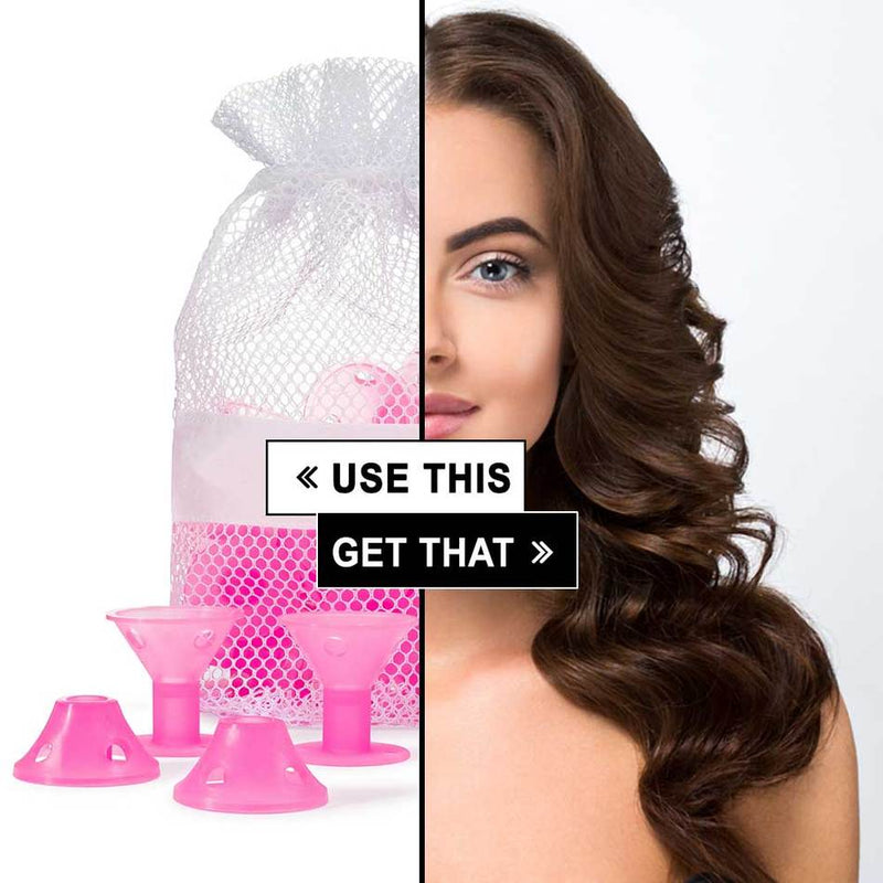 Heatless Magic Silicone Hair Curlers