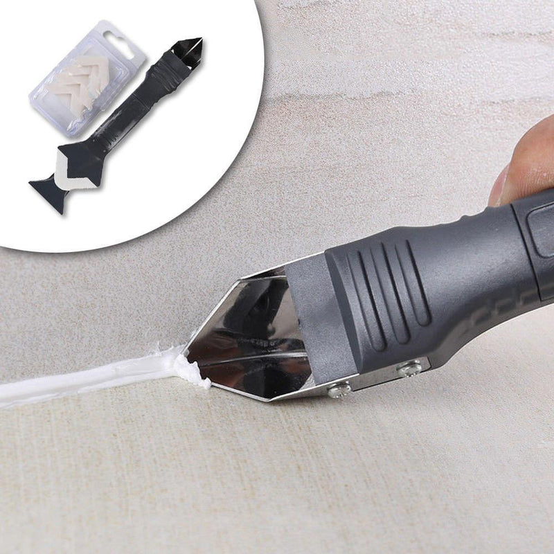 3 IN 1 SILICONE CAULKING TOOLS（STAINLESS STEELHEAD）