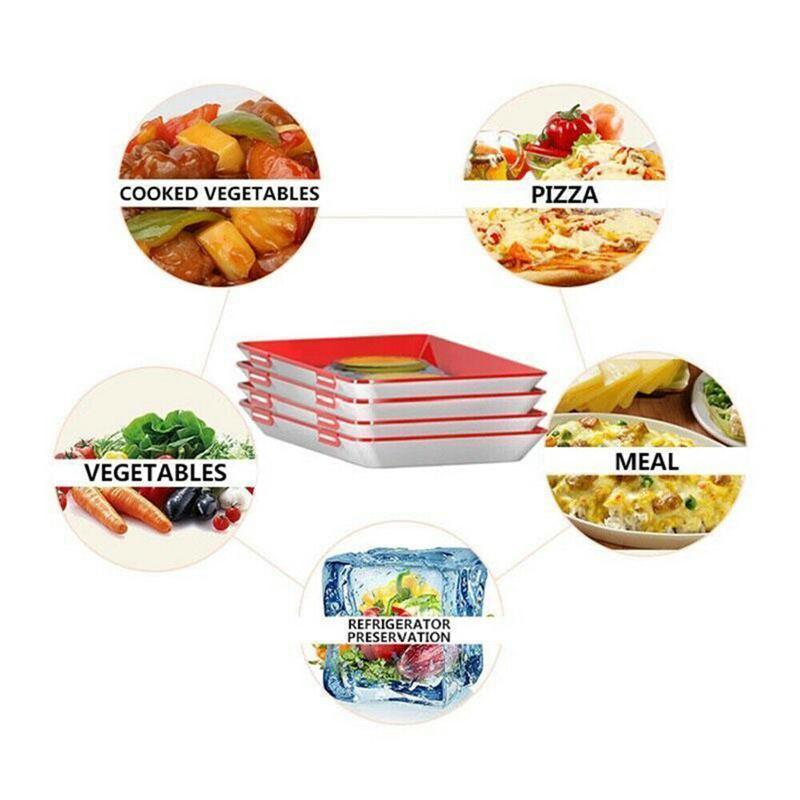 Creative Rectangle Food Preservation Tray