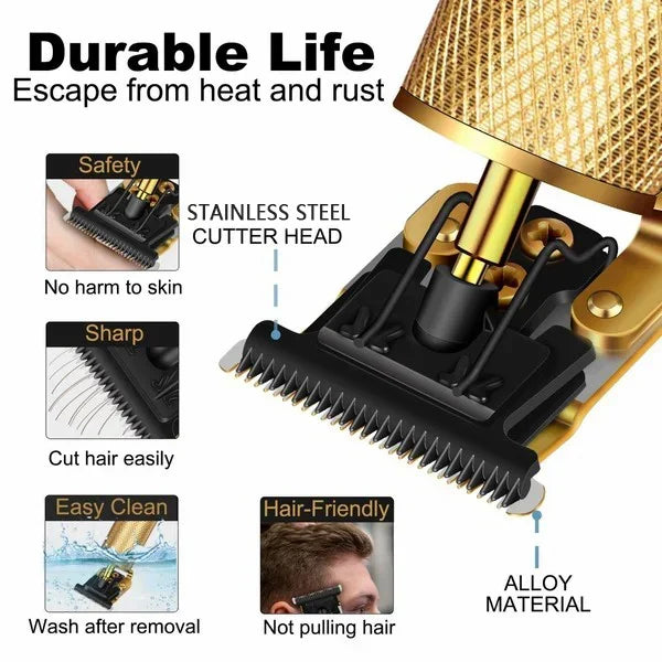 🎁Cordless Zero Gapped Trimmer Hair Clipper