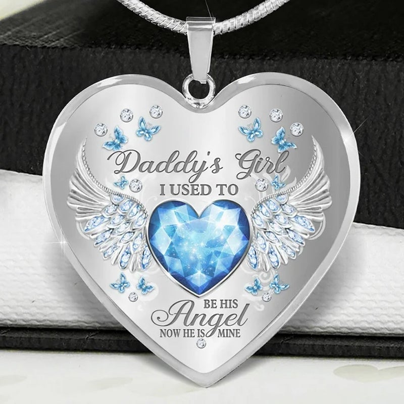 2023 Warm Gift - Daddy's Girl Heart Necklace