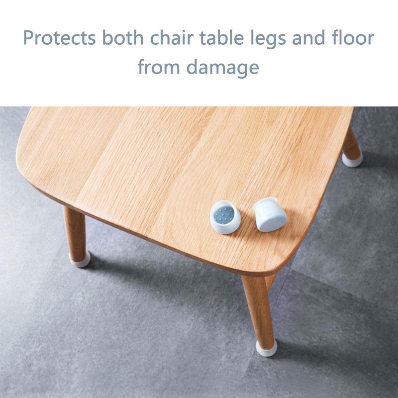 Furniture Silicone Protection Cover Chair Leg Floor Protectors