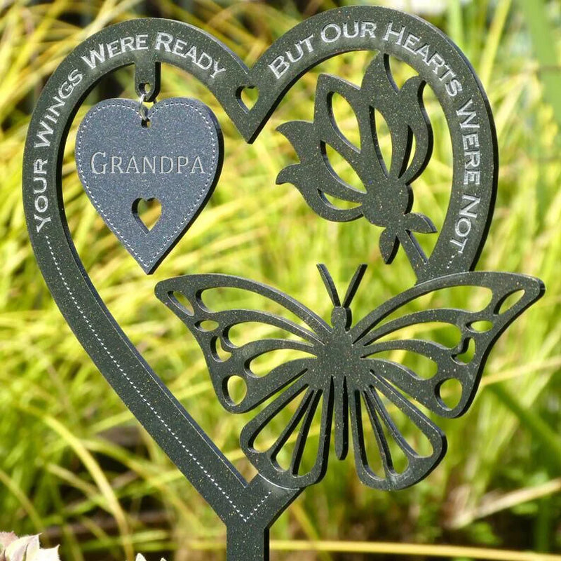 🦋Memorial Gift Butterfly Ornament - Garden Memorial Plaque