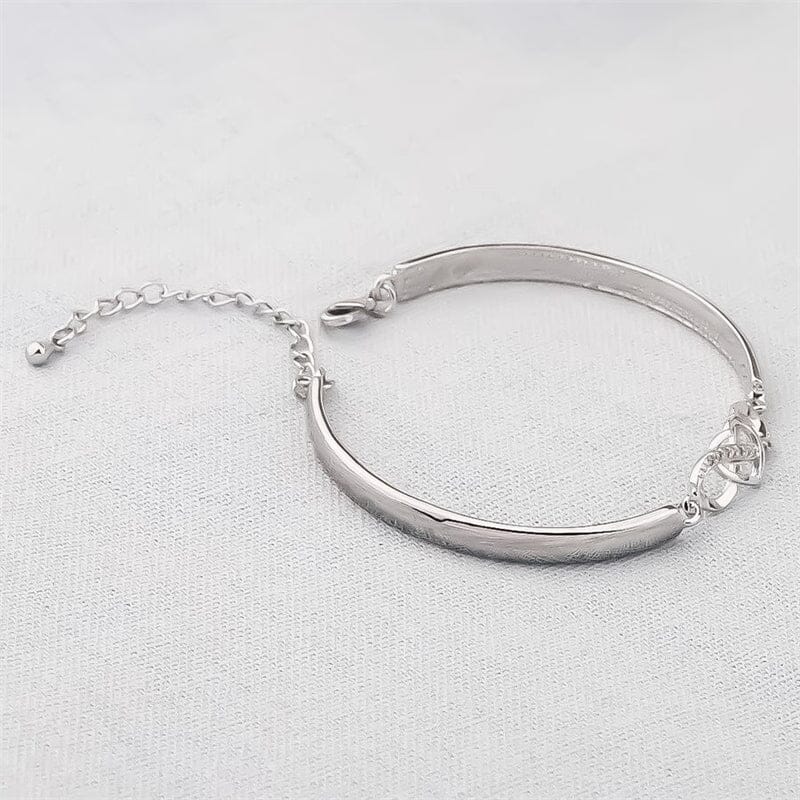 "Always Remember I Love You Forever" Love Heart Infinity Bracelet