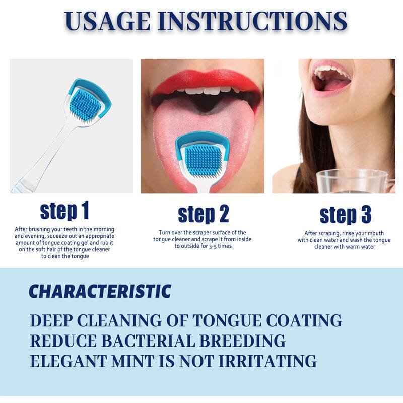 ✨Tongue Cleaning Gel Set👅