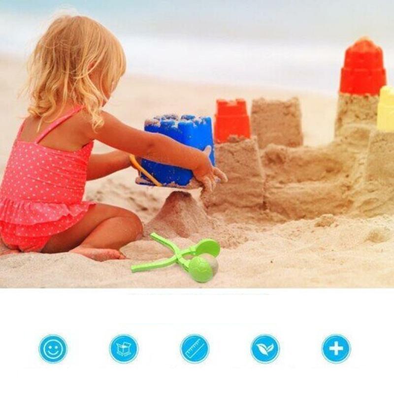 Winter Mini Snowball Maker Outdoor Snow Toys, Summer Beach Sand Mold