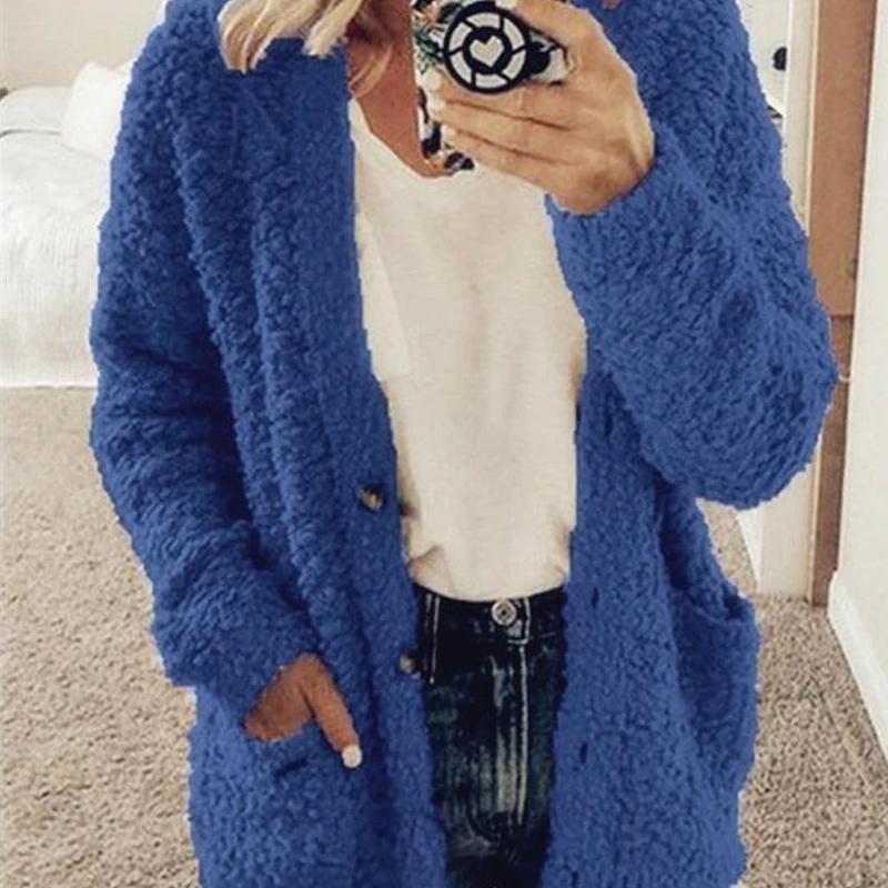 Dimoohome™ Women's Plush Casual Coat