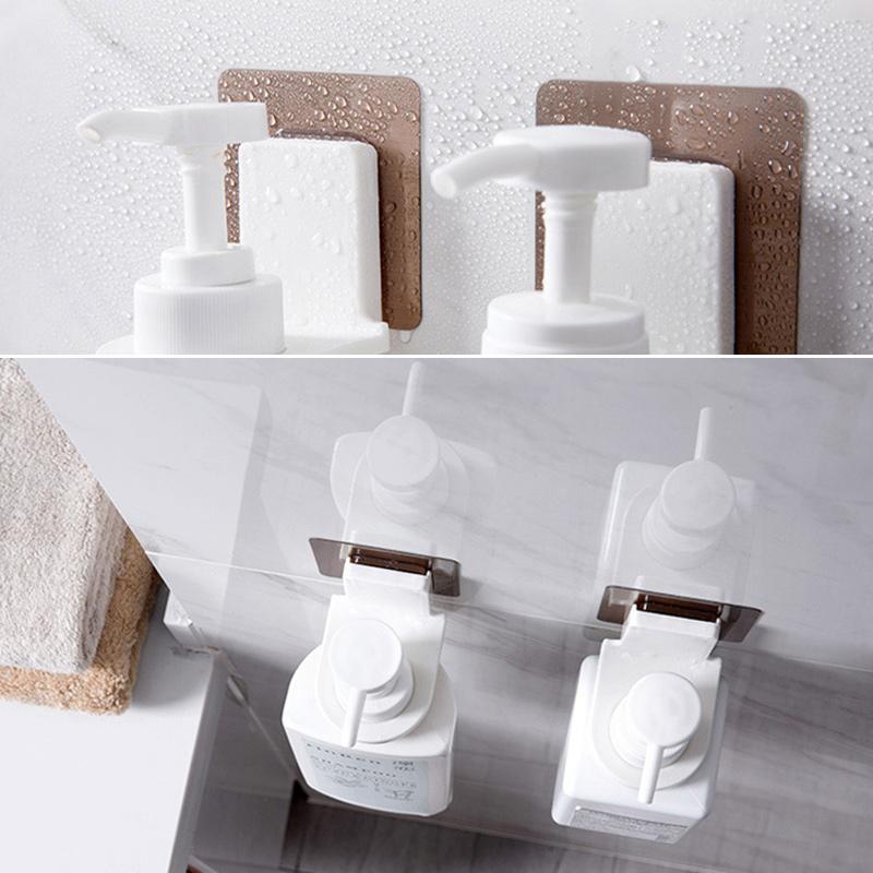 Multifunctional Pump Bottle Dispenser Holder Shampoo Holder