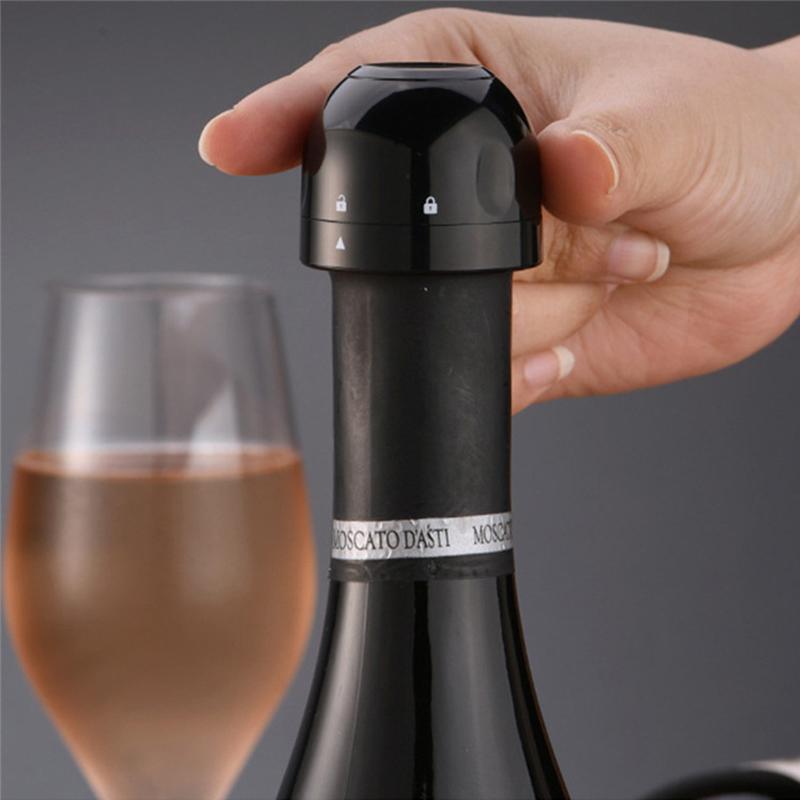 Reusable Leakproof Silicone Sealed Champagne Wine Bottle Stopper