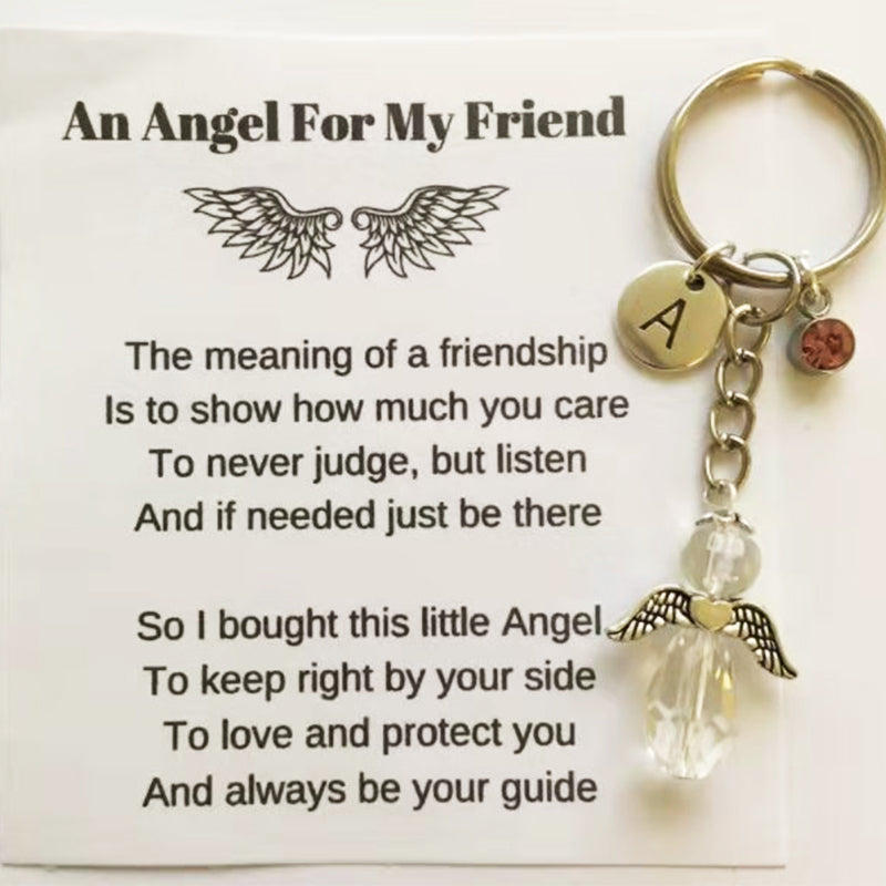 Guardian Angel Keychain for My Friend