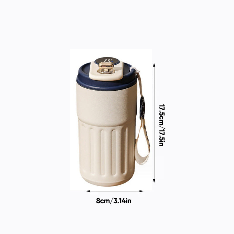 Coffee Thermos With Temperature Indicator