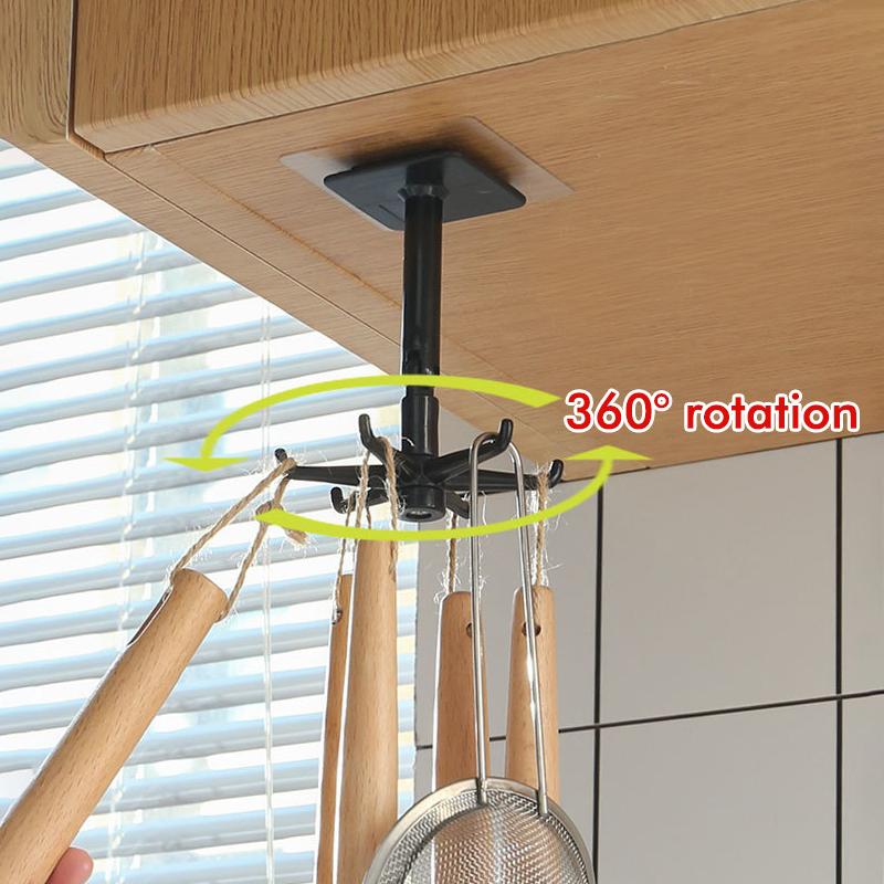 360° Rotating Folding Hook