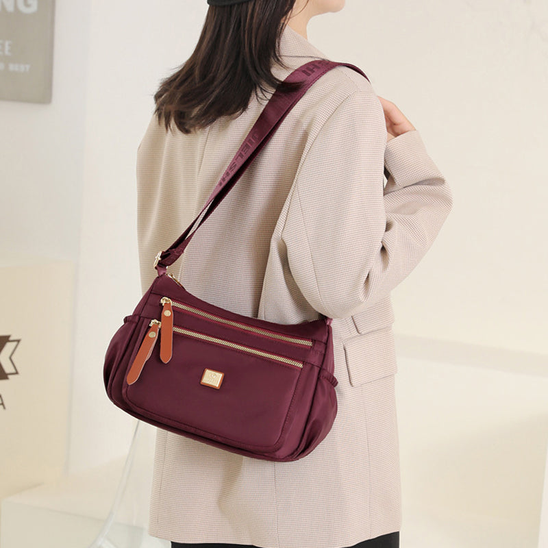 Multi-compartment Shoulder Bag for Ladies