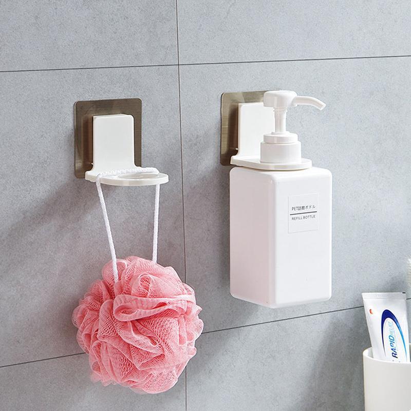 Multifunctional Pump Bottle Dispenser Holder Shampoo Holder