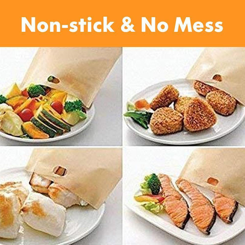 Reusable Non Stick Toaster Bags 5 Pcak