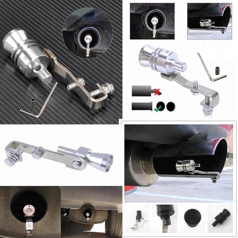 Exhaust Pipe Oversized Roar Maker Turbo Exhaust Whistle for Cars and Motorcycles