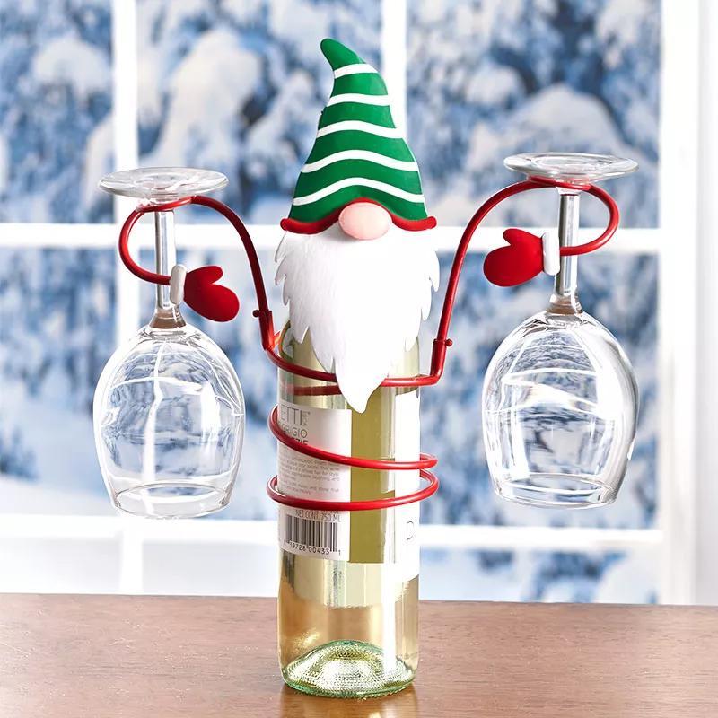 🎅Holiday Wine Bottle & Glass Holders🎅