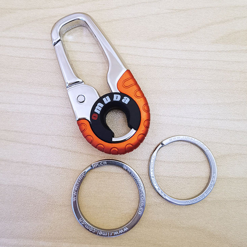 👏Creative Stainless Steel Keychain✅No more worries about lost of keys✅