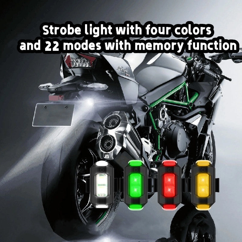 ✨2023 Hot Sale-55% OFF✨4 Colors LED Aircraft Strobe Lights & USB Charging