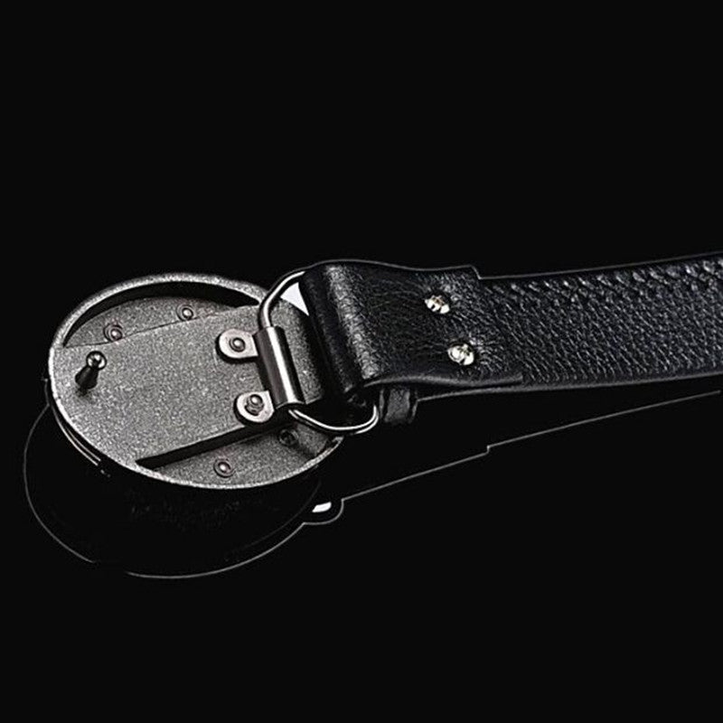 Men's Self Defense Alloy Buckle Belt