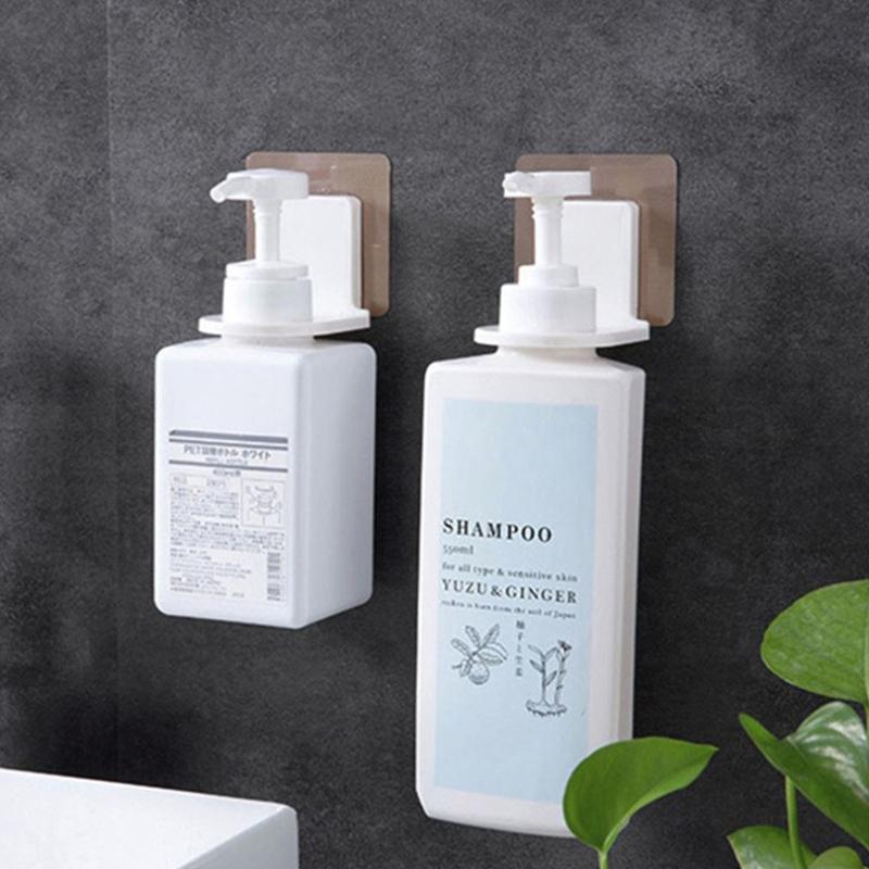 Multifunctional Pump Bottle Dispenser Holder Shampoo Holder