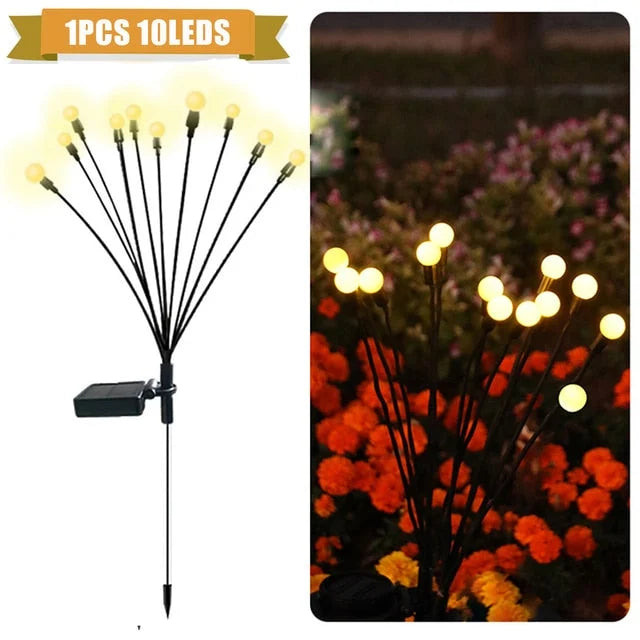 Solar Powered Firefly Garden Light🌝BUY 2/3/5, GET 10/15/20%OFF