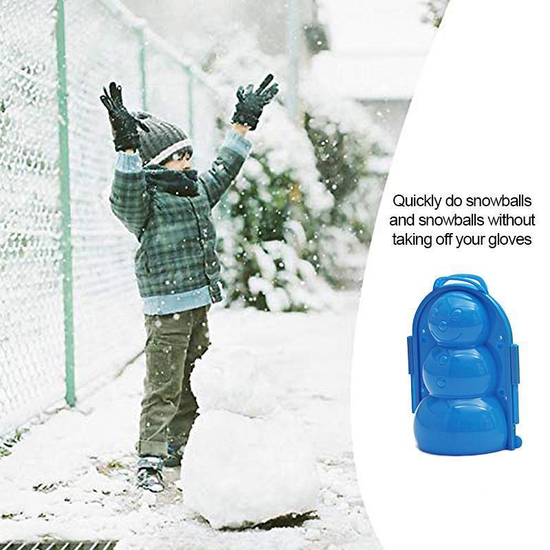 Winter Mini Snowball Maker Outdoor Snow Toys, Summer Beach Sand Mold