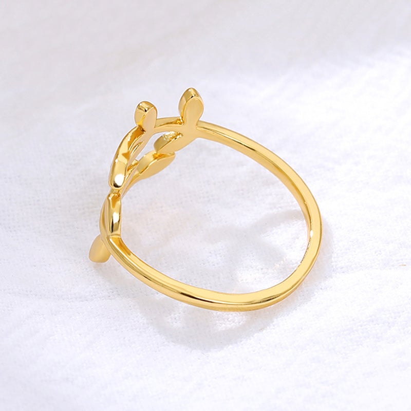 Creative Wrap Around Leaf Ring