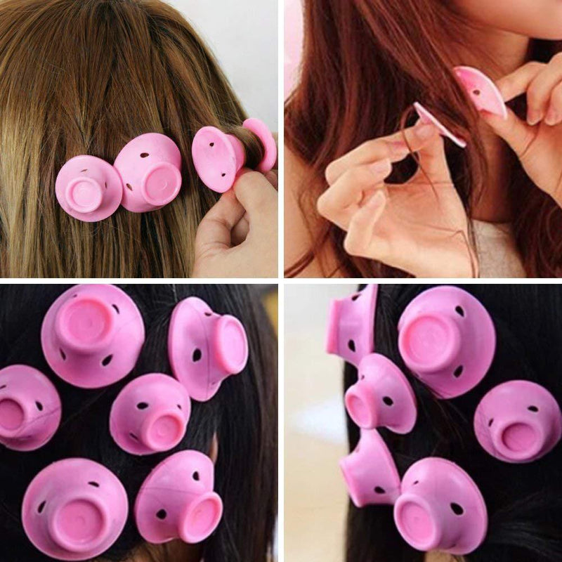 Heatless Magic Silicone Hair Curlers