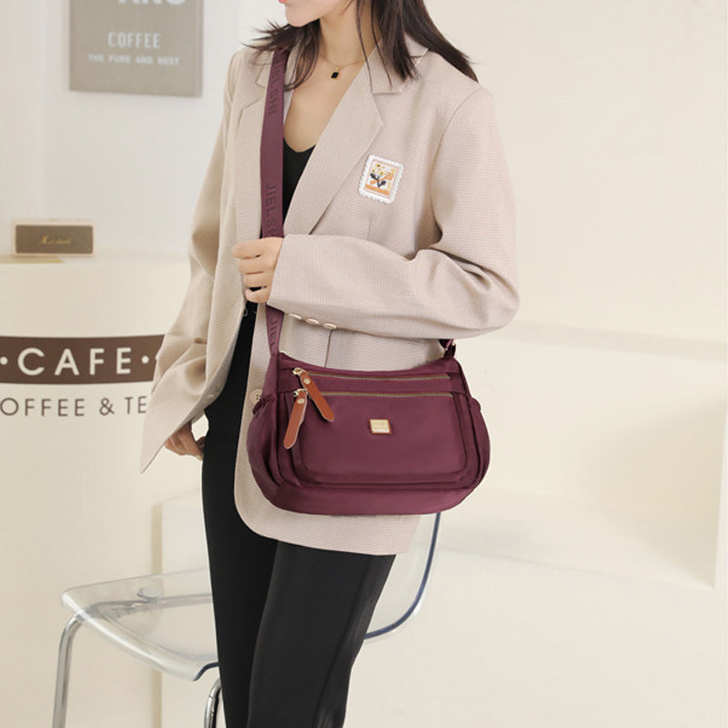 Multi-compartment Shoulder Bag for Ladies