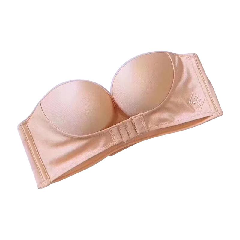 Invisible Strapless Super Push Up Bra