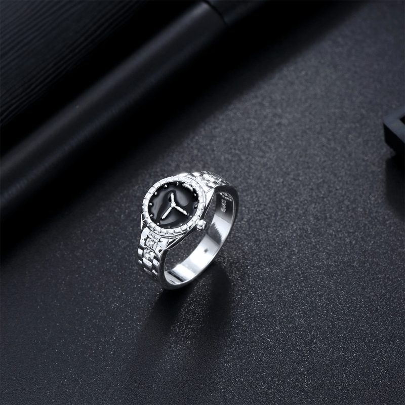 Creative Watch Shape Finger Ring