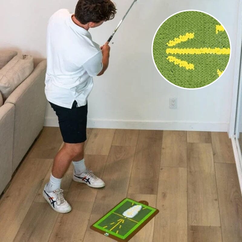 🏌️Golf Training Mat for Swing Detection Batting