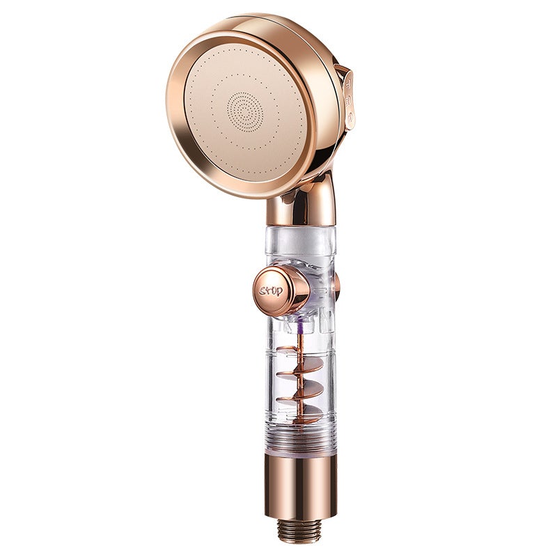 3 Mode Adjustable Turbocharged Shower Head