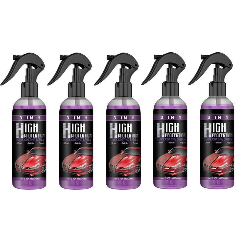 🚗3 in 1 High Protection Quick Car Coating Spray