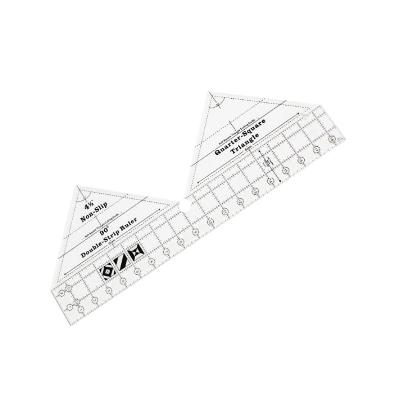 🎊90 Degree Double-Strip Quilt Ruler🎊